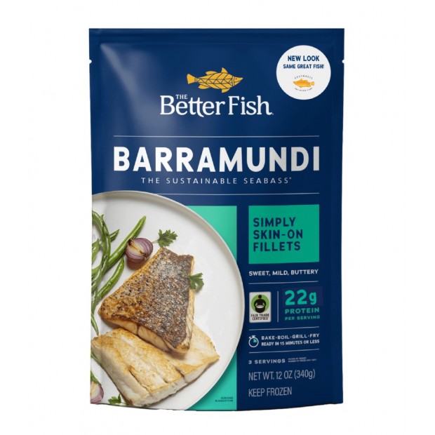 Frozen Barramundi Fillet 340g